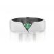 Серебряное кольцо KABAROVSKY K11-573-1200 с изумрудом
