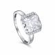 Серебряное кольцо KABAROVSKY K11-634-21500 с фианитом