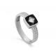 Серебряное кольцо KABAROVSKY K11-663-7902 с фианитом и эмалью