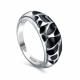 Серебряное кольцо KABAROVSKY K11-9535-0002 с эмалью