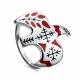 Серебряное кольцо KABAROVSKY K11-995-0001 с эмалью