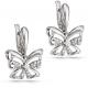 Серебряные серьги KABAROVSKY K12-083-8100 с Swarovski