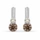 Серьги из белого золота KABAROVSKY K12-11902-6000 с бриллиантом
