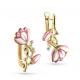 Серьги из лимонного золота KABAROVSKY K12-21194-1022 с бриллиантом и финифтью