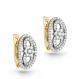 Серьги из лимонного золота KABAROVSKY K12-2282-1000 с бриллиантом