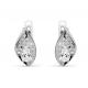 Серебряные серьги KABAROVSKY K12-295-7900 с фианитом