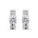 Серебряные серьги KABAROVSKY K12-386-7900 с фианитом