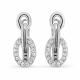 Серебряные серьги KABAROVSKY K12-442-7900 с фианитом