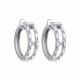 Серебряные серьги KABAROVSKY K12-703-1000 с бриллиантом