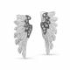 Серебряные серьги KABAROVSKY K12-750-7989 с фианитом