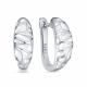 Серебряные серьги KABAROVSKY K12-9535-0010 с эмалью
