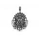 Серебряная подвеска KABAROVSKY K13-563-7989 с фианитом