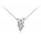 Серебряное колье KABAROVSKY K16-070-8100 с фианитом