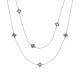 Серебряное колье KABAROVSKY K16-1049-0002 с эмалью