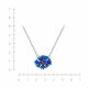Серебряное колье KABAROVSKY K16-989-0001 с эмалью