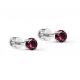 Серебряные серьги KABAROVSKY K2-203-3400 с рубином