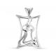 Серебряная подвеска KABAROVSKY K3-288-7900 с фианитом