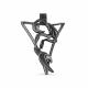 Серебряная подвеска Знак зодиака Скорпион KABAROVSKY K3-399-0089