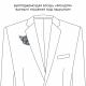 Брошь из черненого серебра KABAROVSKY K5-239-0083