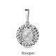 Серебряная подвеска Знак зодиака Козерог AQUAMARINE А16154