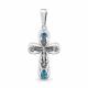 Серебряная подвеска AQUAMARINE А2226005 с топазом