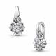 Серебряная подвеска AQUAMARINE А24305А с фианитом