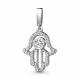 Серебряная подвеска AQUAMARINE А24367А с фианитом