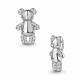 Серебряная подвеска AQUAMARINE А24593А с фианитом