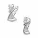 Серебряная подвеска AQUAMARINE А24710А с фианитом