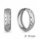 Серебряные серьги AQUAMARINE А36151