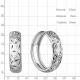 Серебряные серьги AQUAMARINE А36155
