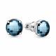 Серебряные серьги AQUAMARINE А4775788 с турмалином