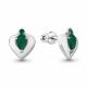 Серебряные серьги AQUAMARINE А4793209 с агатом