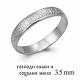 Серебряное кольцо AQUAMARINE А50387