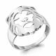 Серебряное кольцо AQUAMARINE А54791
