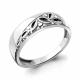Серебряное кольцо AQUAMARINE А54834