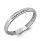 Серебряное кольцо AQUAMARINE А63495А с фианитом