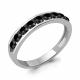 Серебряное кольцо AQUAMARINE А63897Ч с ювелирным кристаллом
