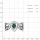 Серебряное кольцо AQUAMARINE А65022309 с агатом