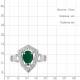 Серебряное кольцо AQUAMARINE А65022409А с фианитом и агатом