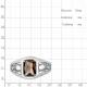 Серебряное кольцо AQUAMARINE А65031801 с кварцем