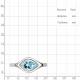 Серебряное кольцо AQUAMARINE А65032502 с топазом