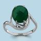Серебряное кольцо AQUAMARINE А6534409А с фианитом и агатом