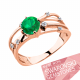 Кольцо из золочёного серебра AQUAMARINE А65848503А-п с фианитом и топазом Swarovski
