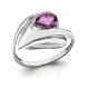Серебряное кольцо AQUAMARINE А6590504 с аметистом