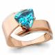 Кольцо из золочёного серебра AQUAMARINE А6591505-пк с топазом