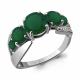 Серебряное кольцо AQUAMARINE А6592609А с фианитом и агатом