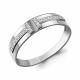 Серебряное кольцо AQUAMARINE А67026 с фианитом