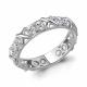 Серебряное кольцо AQUAMARINE А67053 с фианитом