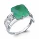 Серебряное кольцо AQUAMARINE А6906209 с агатом